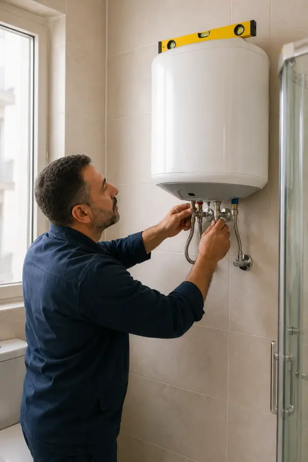 A senior engineer, at work